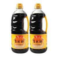 鲁花 炒菜香酱油 1L*2 组合装 调味品 生抽 桶装 新老包装随机发货