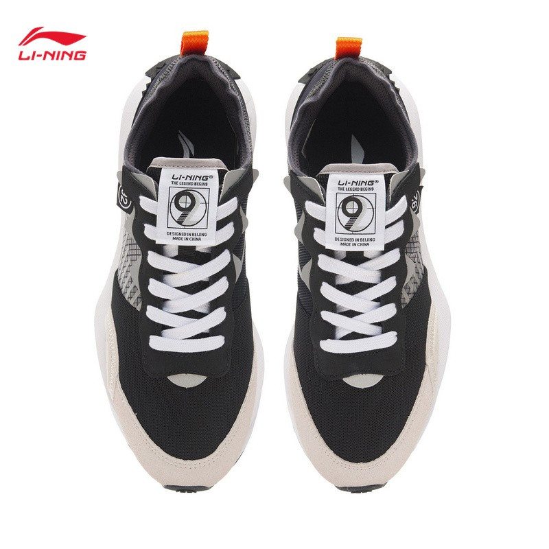 蔡程昱同款李宁休闲鞋男鞋2022新款方圆v2高回弹鞋子反光运动鞋