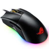 华硕(ASUS) 玩家国度ROG战刃经典版 游戏鼠标 有线鼠标 多侧键鼠标 微动可换 RGB光效 12000DPI 黑色