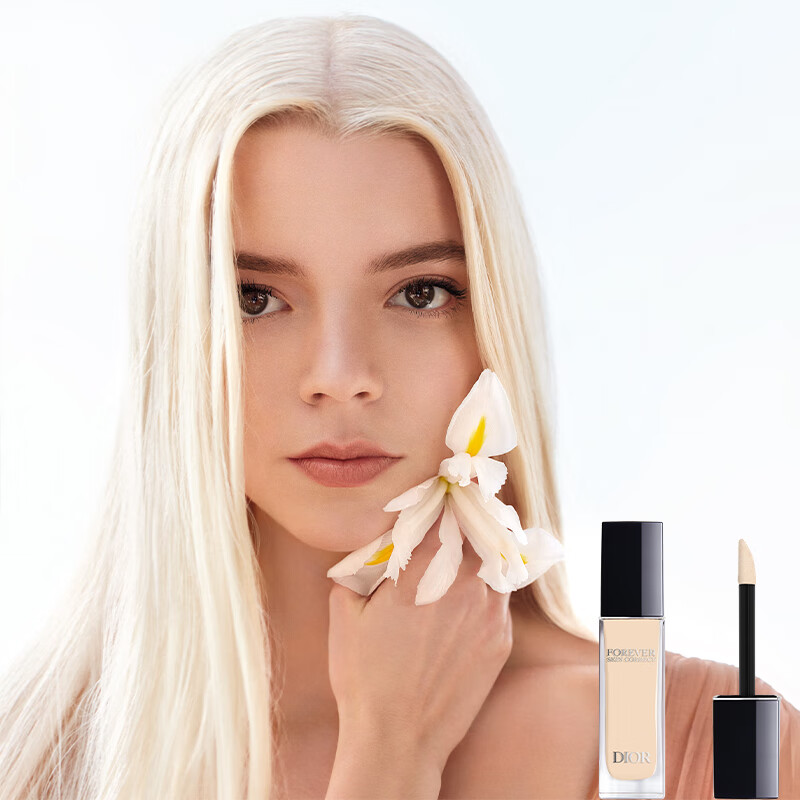 迪奥(Dior) 全新锁妆遮瑕蜜 黑眼圈痘印暗沉 提亮不卡纹 1CR高清大图