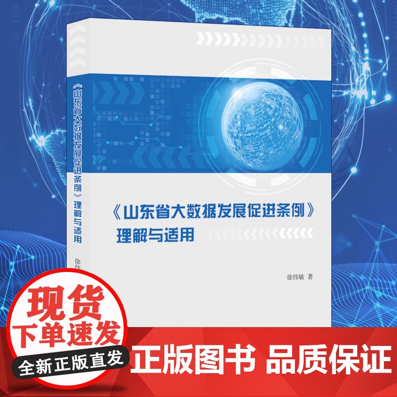 《山东省大数据发展促进条例》理解与适用/徐伟敏著高清大图