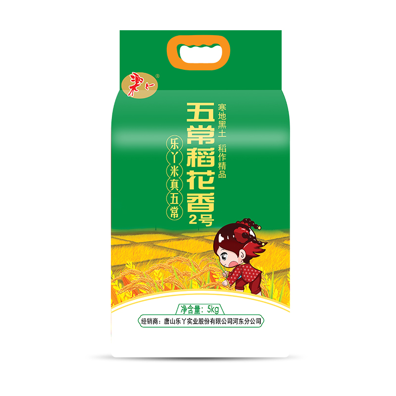 乐丫 五常稻花香2号大米5kg LY-DHX003高清大图
