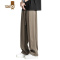 YANXU美式冰丝裤子男士夏季薄款直筒垂感西裤宽松大码潮牌阔腿休闲长裤