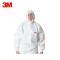 3M 4535带帽连体防护服背部透气款弹性收口防核辐射颗粒及液体有限喷溅双色XXL码1件装(10件起购)