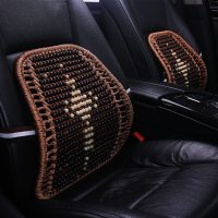 透气汽车腰靠垫办公室硬护腰托按摩腰垫夏季靠背车用座椅腰枕靠枕