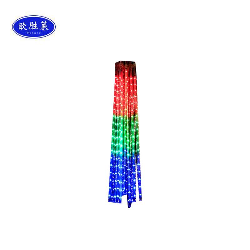 欧胜莱 彩灯 30cm[太阳能款]10支装 套高清大图