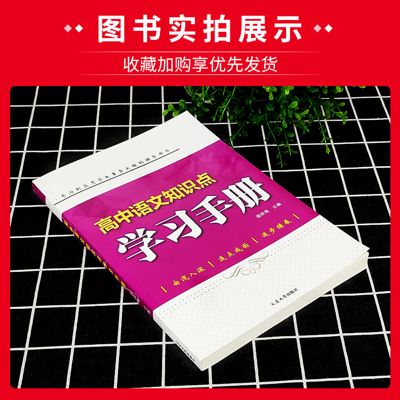 语文 高中通用 [正版]2023新版高中语文知识点学习手册 高一二三通用必修选修知识点汇总清单高考总复习基础知识手册高中高清大图