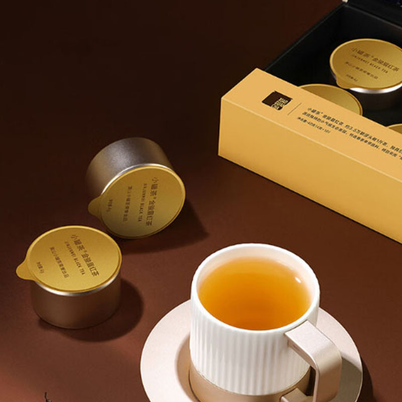 小罐茶金骏眉红茶大师系列10罐装金罐4.0版A40g(包装随机)高清大图