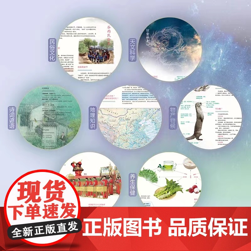 二十四节气深阅读全4册 透过地图看懂传统二十四节气,一样的节气,不一样的解读!高清大图