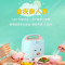 美的(Midea)电饭煲MB-FB16M161电饭锅家用1.6L多功能迷你小型煮饭锅不粘涂层上蒸下煮一键操作蒸煮饭