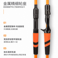佳钓尼(JIADIAONI)伏魔2.1米直柄枪柄 碳素路亚竿 新手单杆钓竿