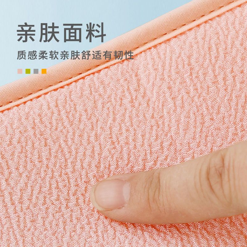拉背搓澡巾搓背长条后背搓澡神器家用浴花沐浴强力搓泥成人洗澡巾 粉色