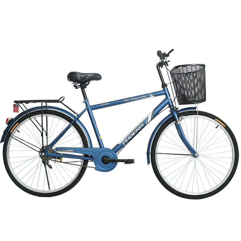 凤凰(phoenix) 自行车男女24/26寸轻便通勤单车成人学生普通复古代步