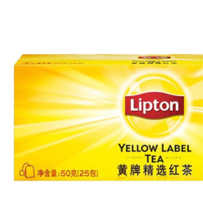 立顿黄牌精选红茶50g(25包）