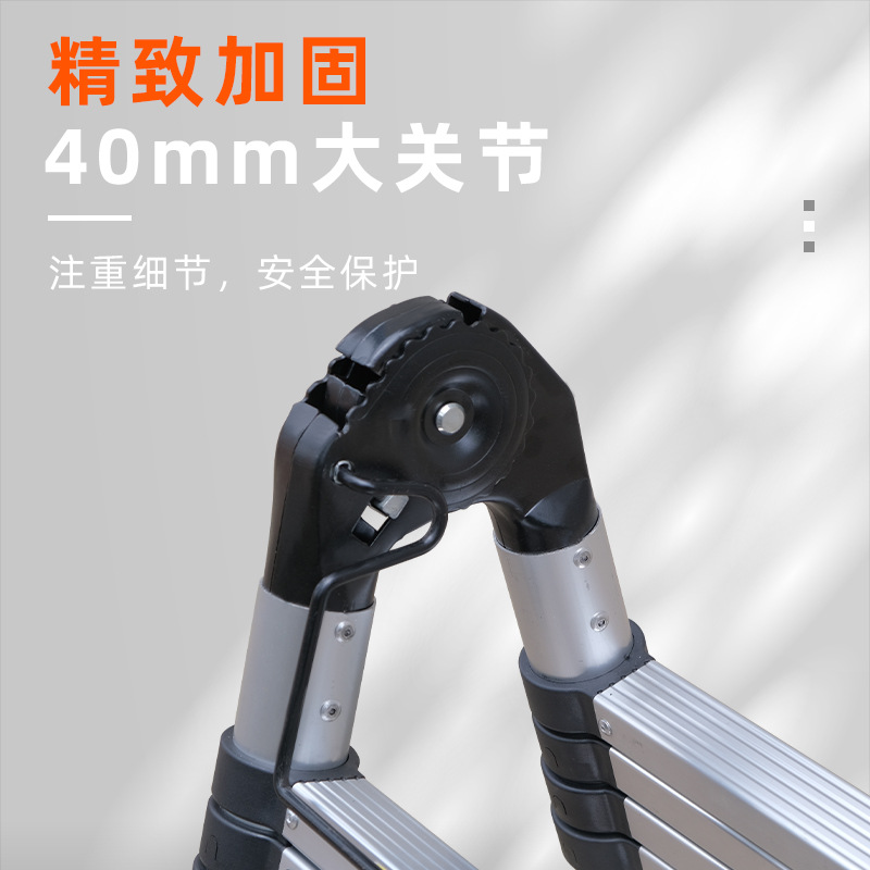高翊柏 11130064 直梯3.0米 铝合金伸缩梯加厚无痕工程楼梯高清大图