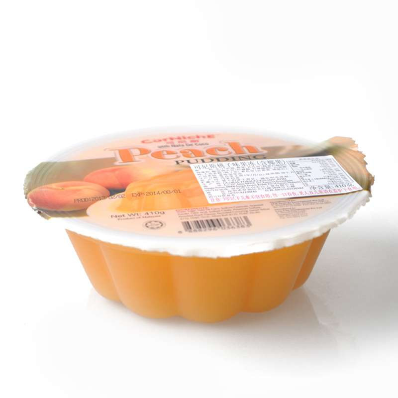 可尼斯桃子味果冻(大杯装)410g