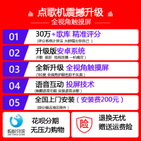 HYUNDAI/现代 K80家庭ktv音响套装全套卡拉OK点歌机家用客厅音箱功放k歌网络点唱机触摸屏一体会议室舞蹈设备