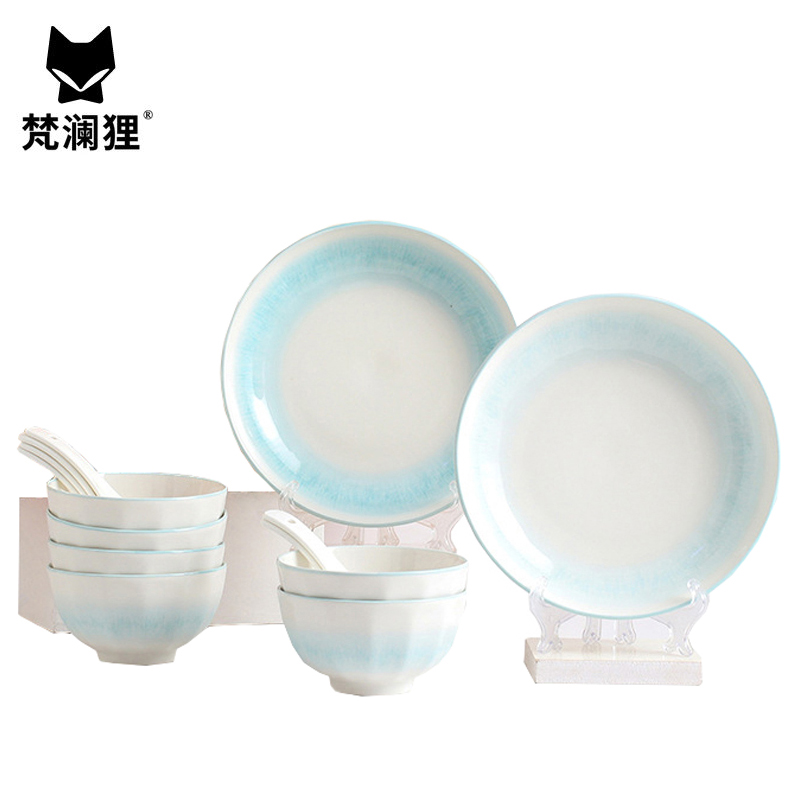 梵澜狸陶瓷餐具礼盒TA11 套高清大图