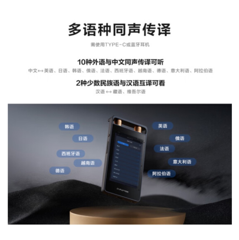 科大讯飞(iFLYTEK) 智能录音笔SR302星火版高清大图