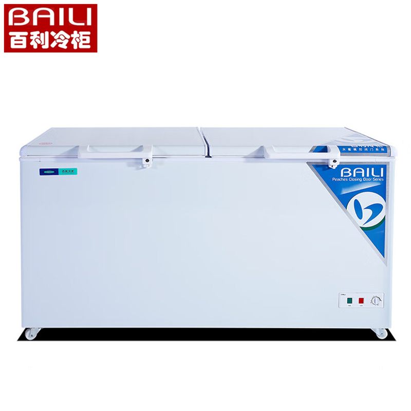 百利(BAILI)BD-40T620商用冰柜卧式大容量超低温-40度单温冷藏柜冷冻柜转换水果冷藏柜海鲜冻肉急冻柜高清大图