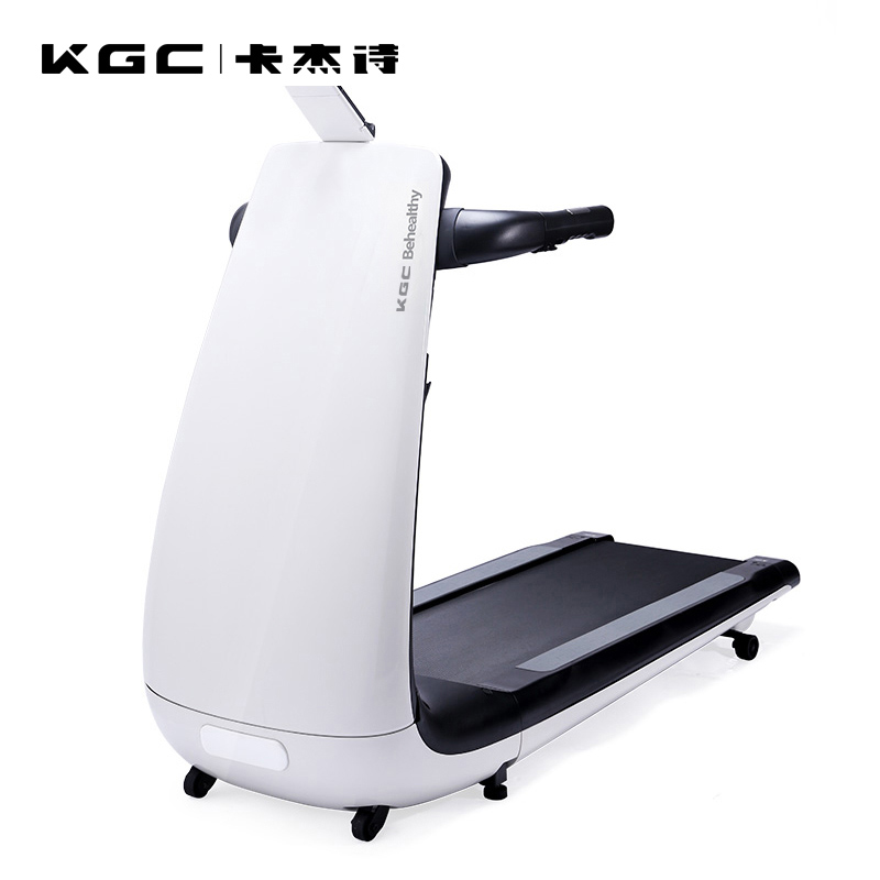 KGC卡杰诗P100太空梭跑步机 室内家用折叠 多功能静音 坡度调节0-15度 小型电动健身器材 动感白