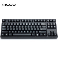 斐尔可(Filco) FKBC87MRL/EB2(87双模圣手二代)黑色红轴 蓝牙有线双模版机械键盘