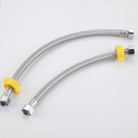 不锈钢软管水龙头冷热水高压软管 内径15mm 长度1米