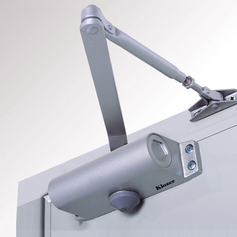 阿斯卡利液压门缓冲器防火门闭门器家用自动关门器二段调速可定位