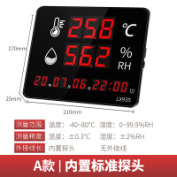 [A款]935*内置探头(测温-40~80℃) 工业温湿度计高精度仓库专用室内温度湿度大屏显示仪器家用LX912