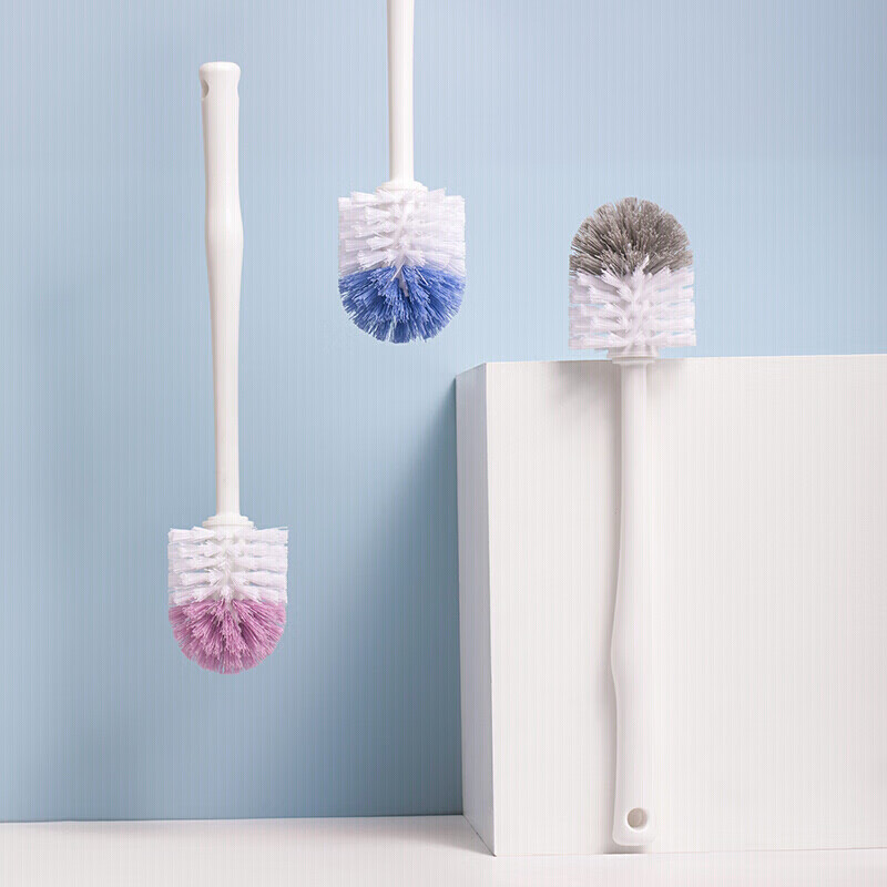 茶花(CHAHUA)球形马桶刷紫色4305高清大图