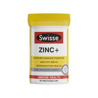 澳洲Swisse瑞思补锌片剂60粒 1瓶装 提高精子质量受孕率复合维生素ZINC维生素C矿物质挑食偏食成人男女澳大利亚