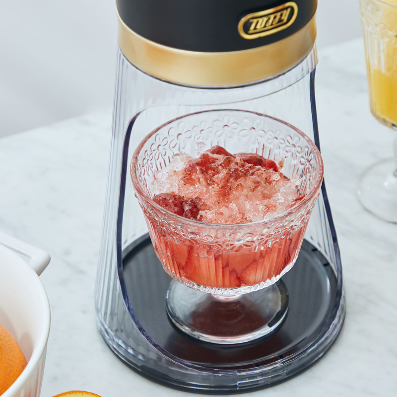 toffy刨冰机日本复古家用小型电动刨冰机绵绵冰沙机碎冰机刨冰机kis2