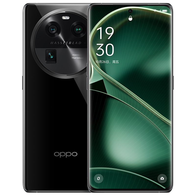 OPPO Find X6 星空黑 16GB+512GB 超光影三主摄 天玑9200移动平台 哈苏影像 80W超级闪充 拍照游戏学生全网通5G手机