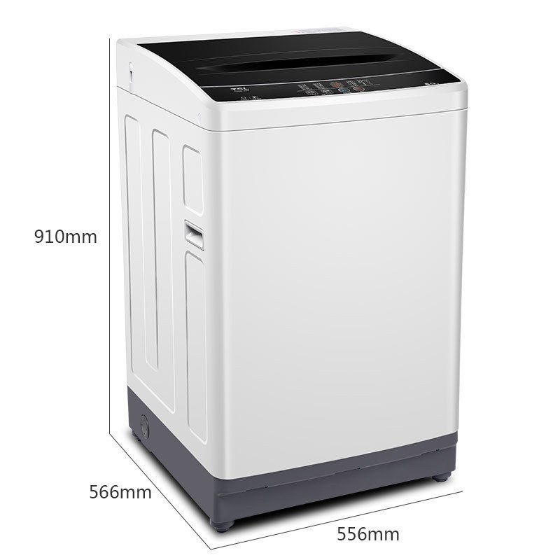 TCL XQB80-1578NS 8公斤kg大容量家用波轮 全自动洗衣机家用带甩干 全天预约自动脱水护衣洗衣机