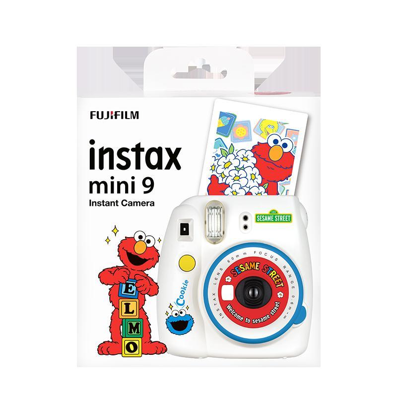 富士(FUJIFILM)INSTAX 立拍立得 一次成像 胶片相机 mini9芝麻街联名 富士定制相机 单机标配