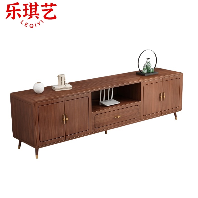 乐琪艺 高脚电视柜 200*40*70cm 个高清大图