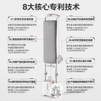 美的挂烫机家用双核增压蒸汽平烫手持熨烫机长熨板电熨斗YGD20N2