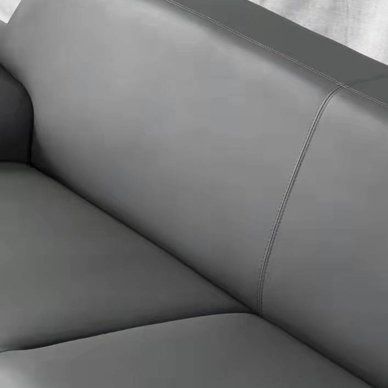 匡大 办公沙发 皮艺沙发 办公室接待沙发 西皮 三人位 KDT674高清大图