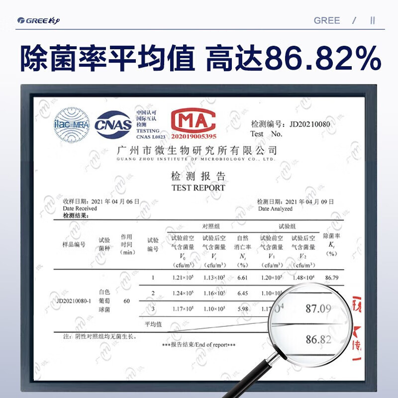 格力冷暖两用塔扇家用电风扇冷暖风机摇头无叶风扇暖风机智能遥控风扇电暖器 等离子除菌FL-1001RBag