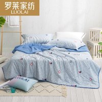 罗莱家纺夏凉被1.8米床上用品夏季空调被双人宿舍夏被家用被子夏