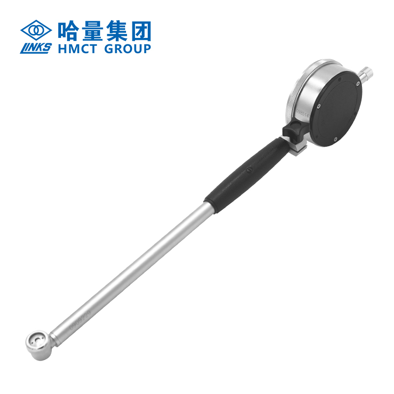 哈量连环内径百分表量表测缸规量缸表护桥式18-35_0-10_0.01mm 1级