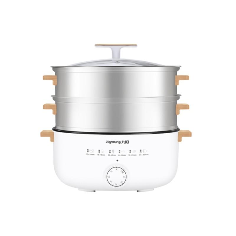 九阳(Joyoung)电蒸锅 多用途不锈钢大功率14L大容量蒸锅 多功能家用电蒸锅 电炒锅 DZ50F-GZ173