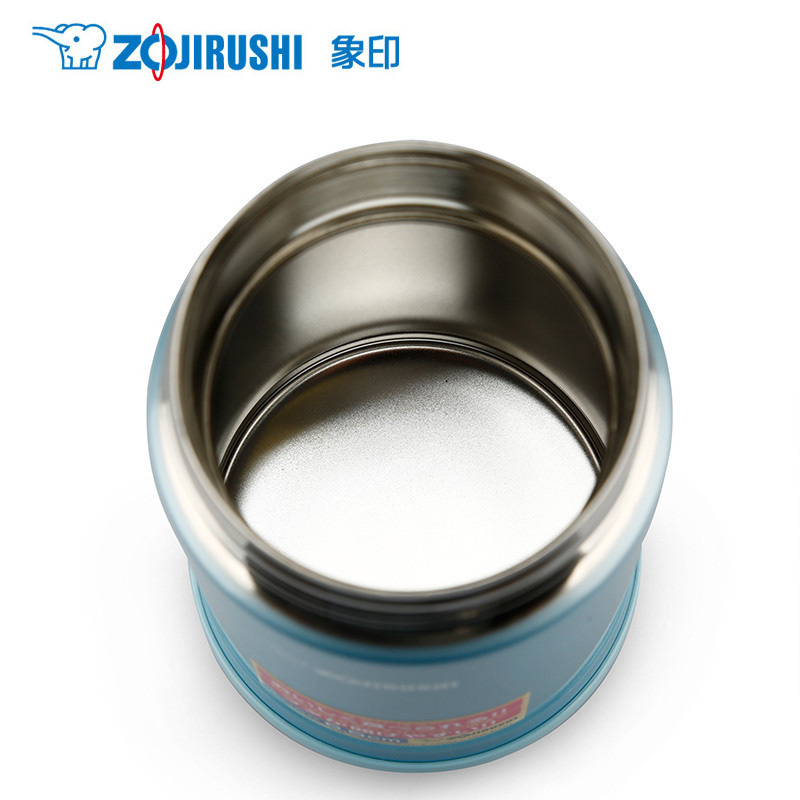 ZOJIRUSHI日本象印进口真空不锈钢保温壶SJ-TG08-AA蓝色大容量户外旅行壶车载运动水壶保温保冷瓶保温杯