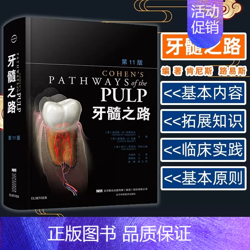 【正版】 牙髓之路第11版 牙髓治疗并发症的处理口腔科学书籍医学类专业书籍牙科牙髓治根管治疗图谱牙体牙髓病学临床牙髓再生