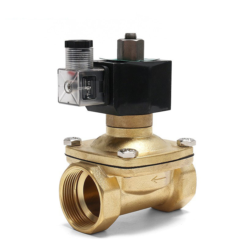 施耐德电气 铜制常开型电磁阀 AC220V 水阀油阀气阀 2吋（2W-500-50K）