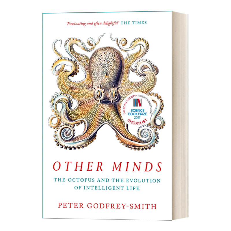 [正版]英文原版 Other Minds 其他思维 章鱼和智力生命的进化 彼得·戈弗雷-史密斯 英文版 进口英语原版书籍高清大图