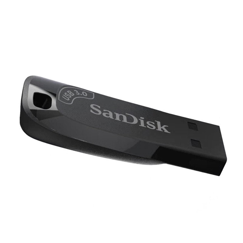 闪迪(SanDisk) CZ410酷邃优盘 USB3.0 高速存储U盘 车载迷你耐用u盘 64GB 黑色