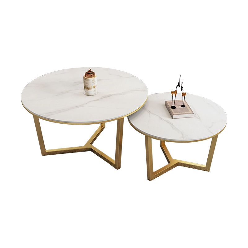 中豫鑫泽ZYXZ5041425 意式岩板组合茶几现代简约创意茶几