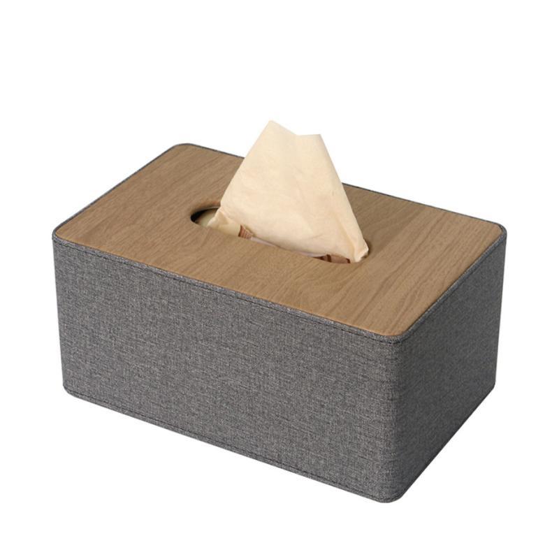 敬平轻奢皮质纸巾盒北欧ins卷纸筒创意简约客厅抽纸盒车载餐巾纸盒