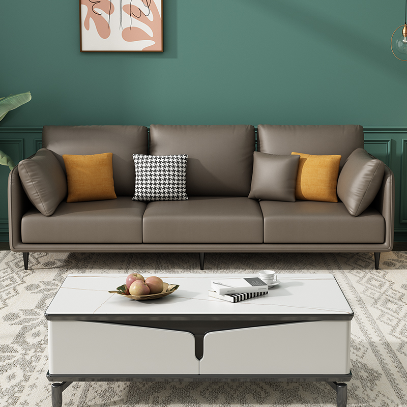 锐取 沙发 北欧布艺沙发小户型家用三人位四人位组合现代简约客厅整装